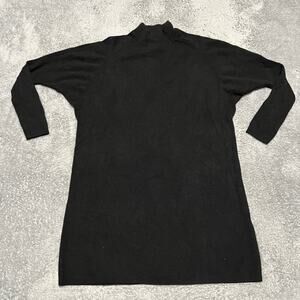 Hatch Maternity Sweater Womens Small Turtleneck Merino Wool Cashmere Black